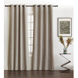 Nellis Plush Velvet Room Darkening Curtain
