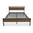 Minas Classical Metal Frame Platform Bed-768846152-725359924