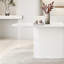 Table et chaise ovales simples et pratiques-105844005