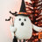 Machine Made 38" H Lighted Polyester Ghost with Telescoping Legs and Timer