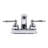 Centerset 2-handle Bathroom Faucet