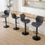 Tabouret de bar pivotant à hauteur réglable-117246450