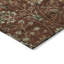 Tapis rond paprika lavable à la machine intérieur / extérieur 8 pi x 8 pi ACN1085 Chayil-109484129