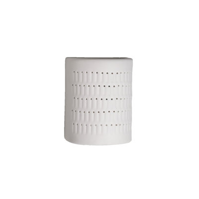 Carely Ceramic Outdoor Wall Light, LED Bulb Included