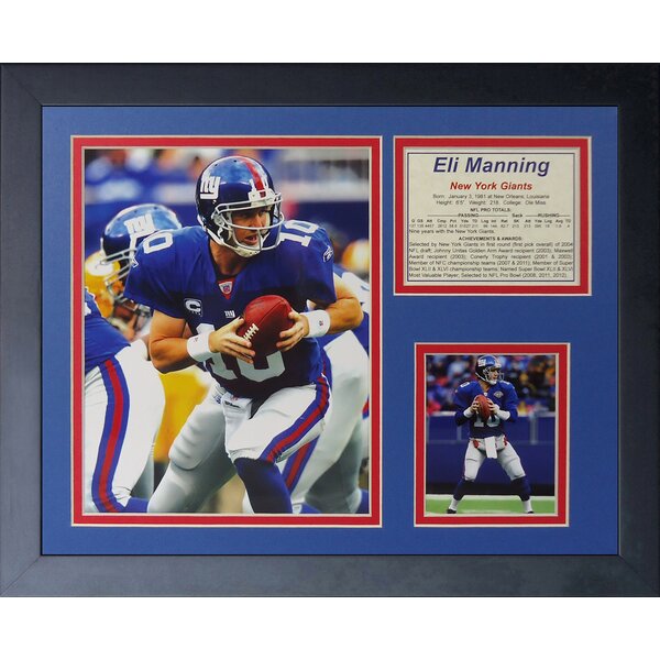 Eli Manning Memorabilia, Eli Manning Collectibles, NFL Eli Manning Signed  Gear