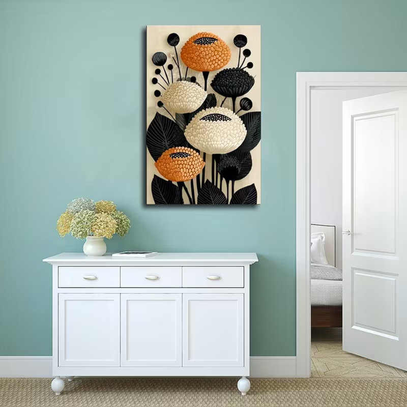 1 Piece Wrapped Canvas Wall Art