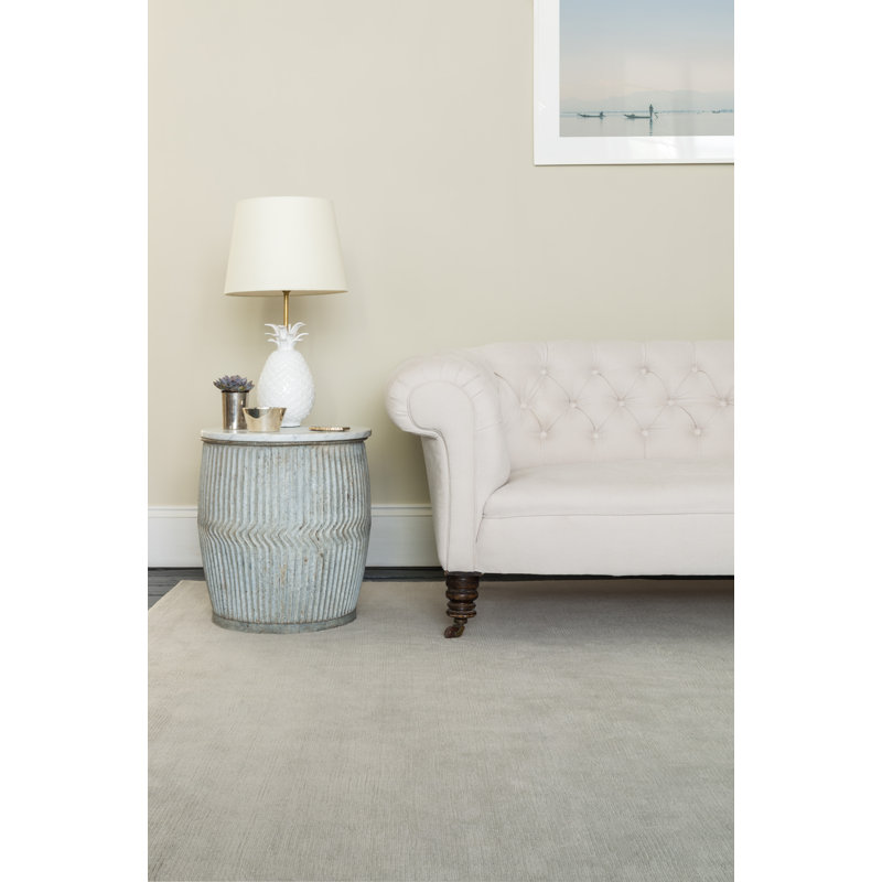 Farrow & Ball Holland Stone Plain Wool Area Rug, Rectangle 9' x 12'