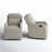 Caleya Modern Swivel Rocker Manual Recliner-97702266
