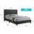 Elegant Transitional Upholstered Bed