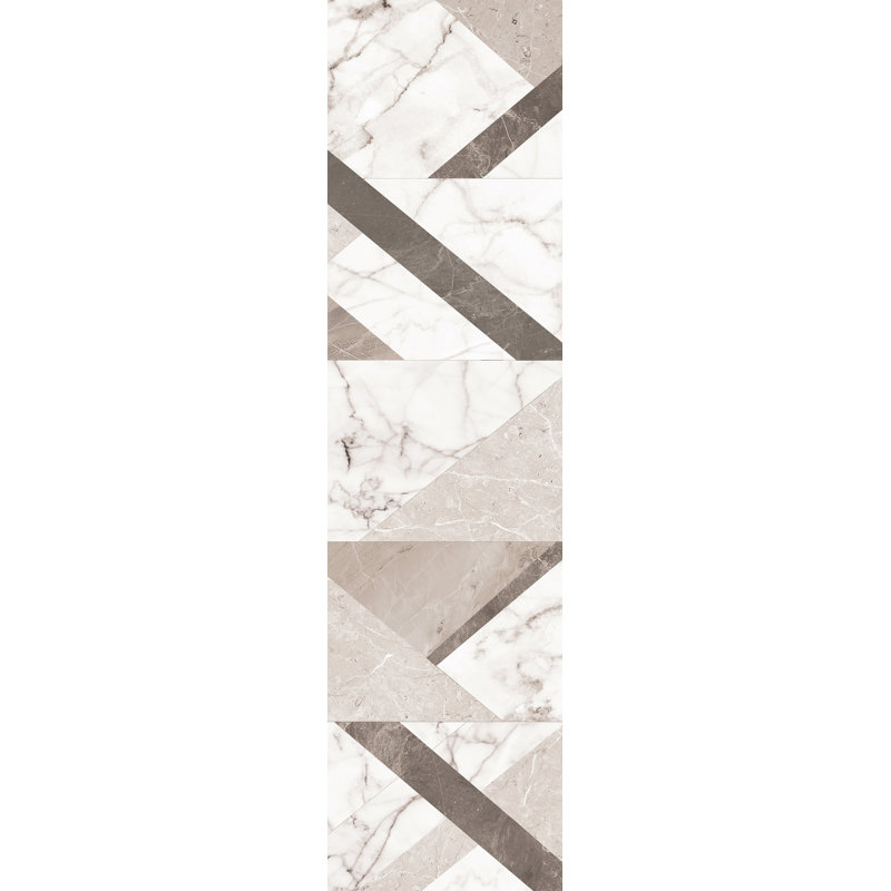Liya Abstract Area Rug, Runner 80 x 300cm