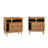 Gheorghe Solid Wood 2-Drawer Nightstands-55675006