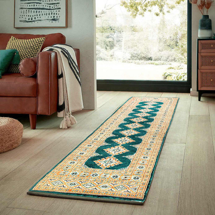 Guenna One-of-a-Kind Runner 2'7" X 9'4" Hand Knotted Area Rug