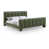 Green Chenille Fabric