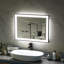 Miroir de salle de bain multifonctionnel éclairé-72547432