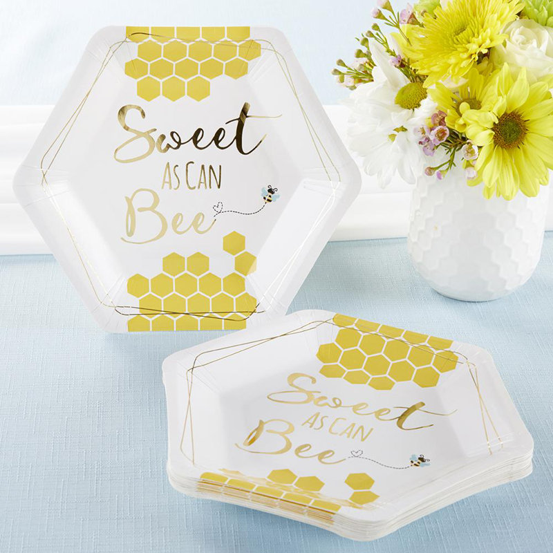 Disposable Paper New Baby Appetizer Plate