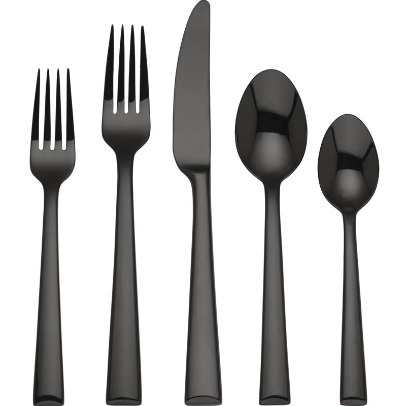 Colebrook 5 Piece Flatware Set, Service for 1