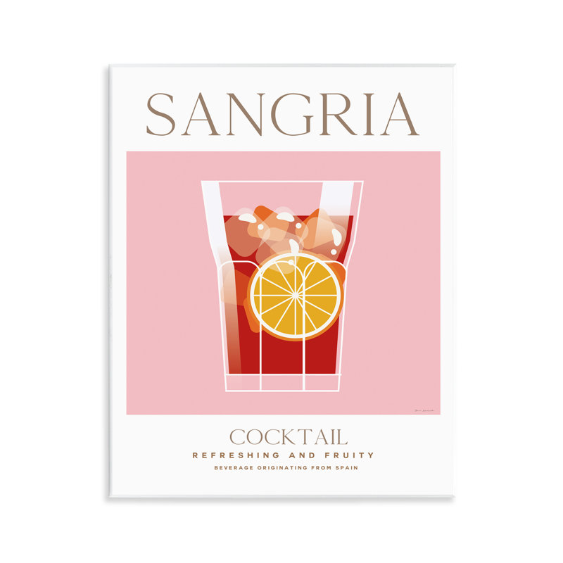  «Chic Minimal Sangria» par Omar Escalante