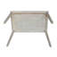 Dorrion Solid Wood Top Dining Table