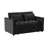 55.2'' Wide Modern Convertible Sofa Bed With Reclining Backrest And Pillows (Set of 2)-375564437