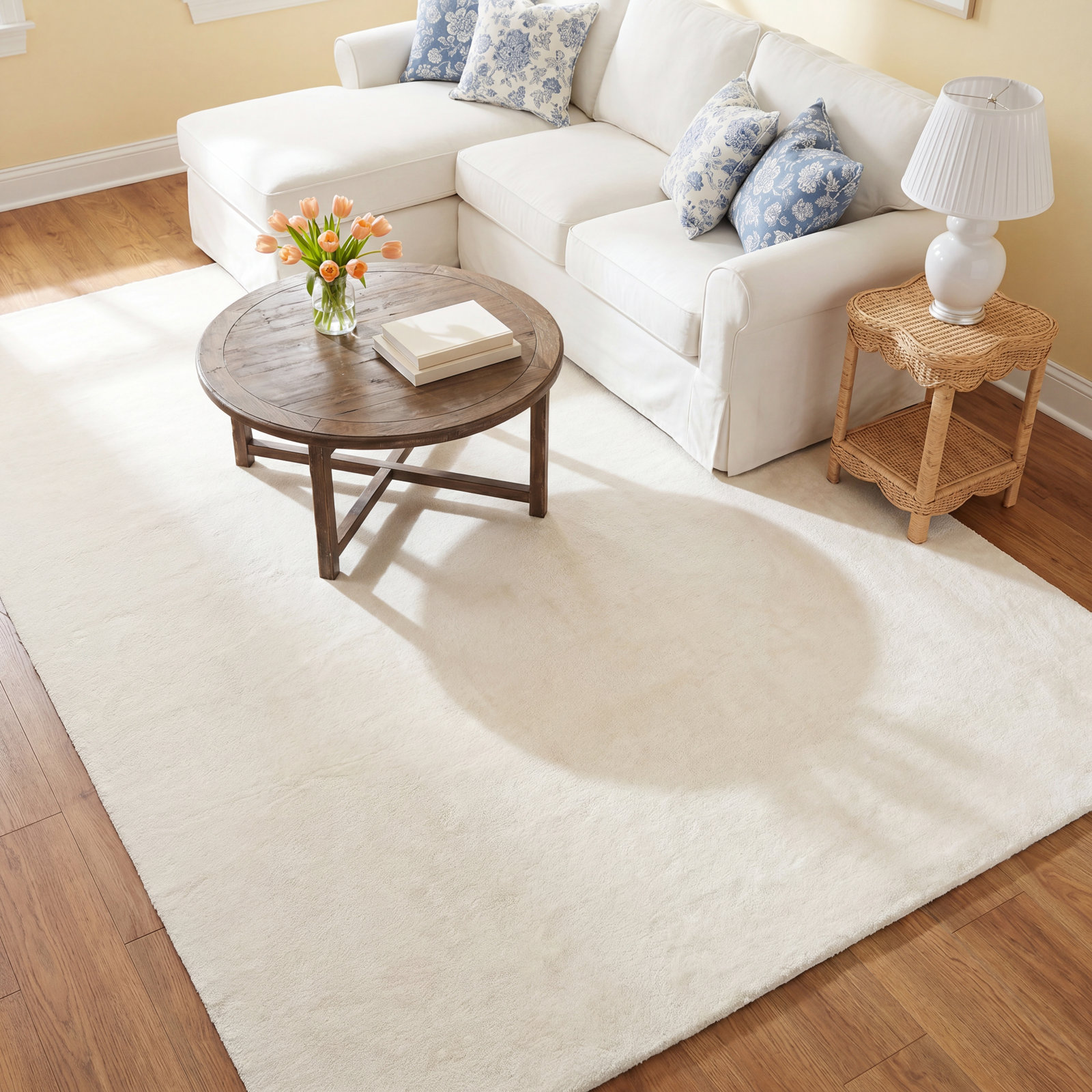 Machine Washable Shag Rug, Rectangle 8' x 10'