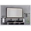 Miroir à DEL rectangulaire surdimensionné avec éclairage antibuée et à intensité variable pour salle de bain moderne-493698344-493698345