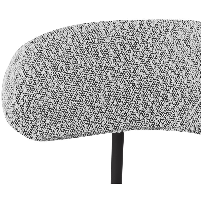 Beacon 26.5'' Counter Stool, Grey Boucle Fabric