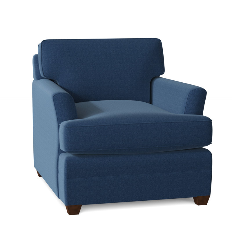 Fauteuil Harriss, Denim indigo classique