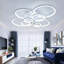 Acrylic LED Semi Flush Mount