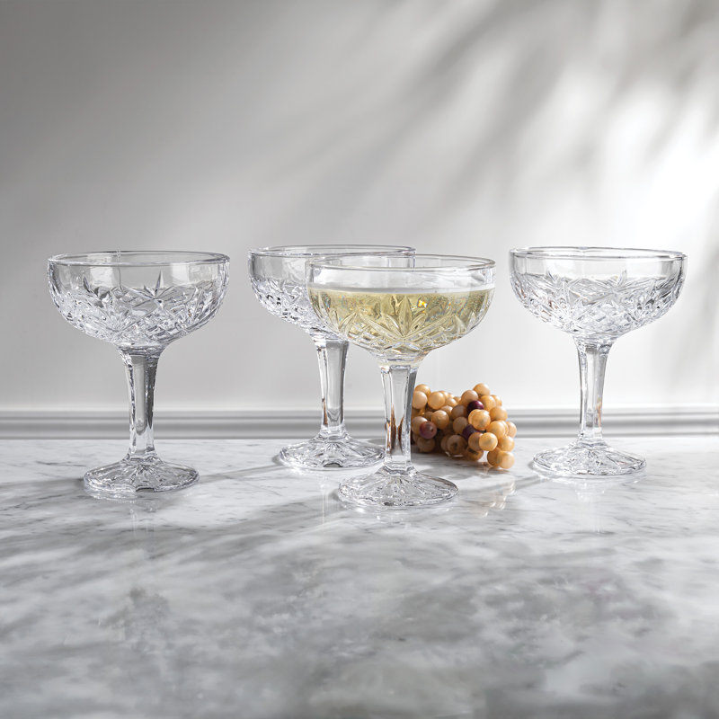 Dublin Crystal Champagne Coupe Glass 6oz