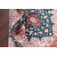 Tapis de zone one-of-kind à la main noué la new age rose/bleu 4 pi 11 po x 6 pi 11 po Lilburn