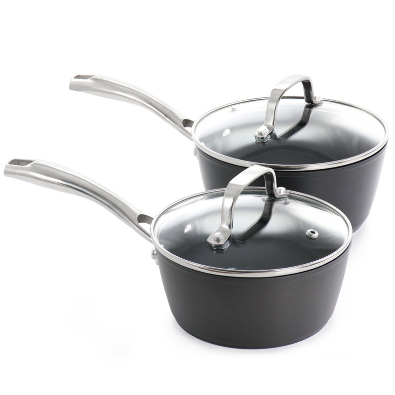 Batterie de cuisine antiadhésive en aluminium 10 pièces