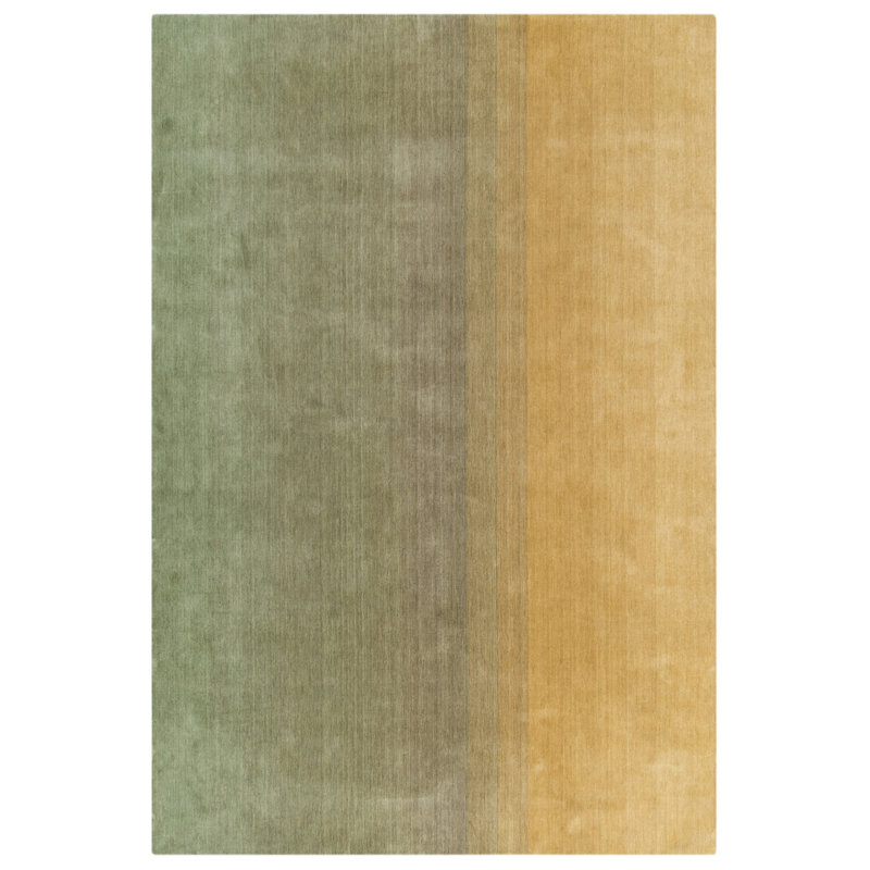 Golden Hour Hand-loomed Wool Rug, Rectangle 6' x 9'