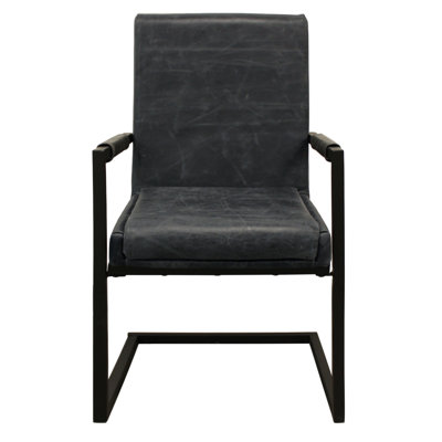 Tamaran Leather Armchair by 17 Stories