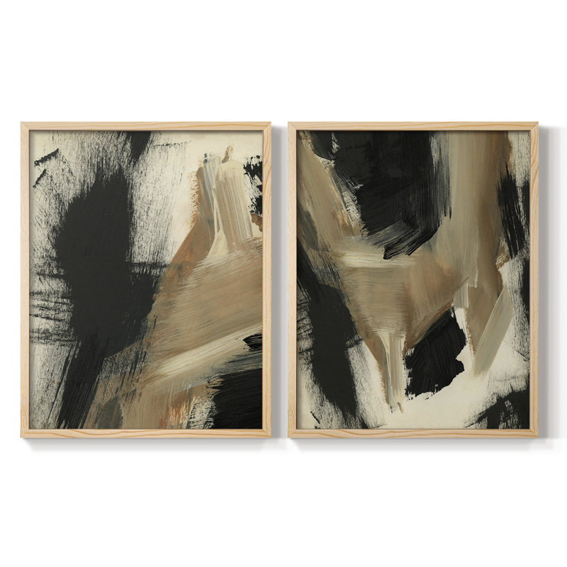 Impression encadrée I-Premium Bakst Paintstrokes - prête à être accrochée - aucun clou requis - aucun clou requis