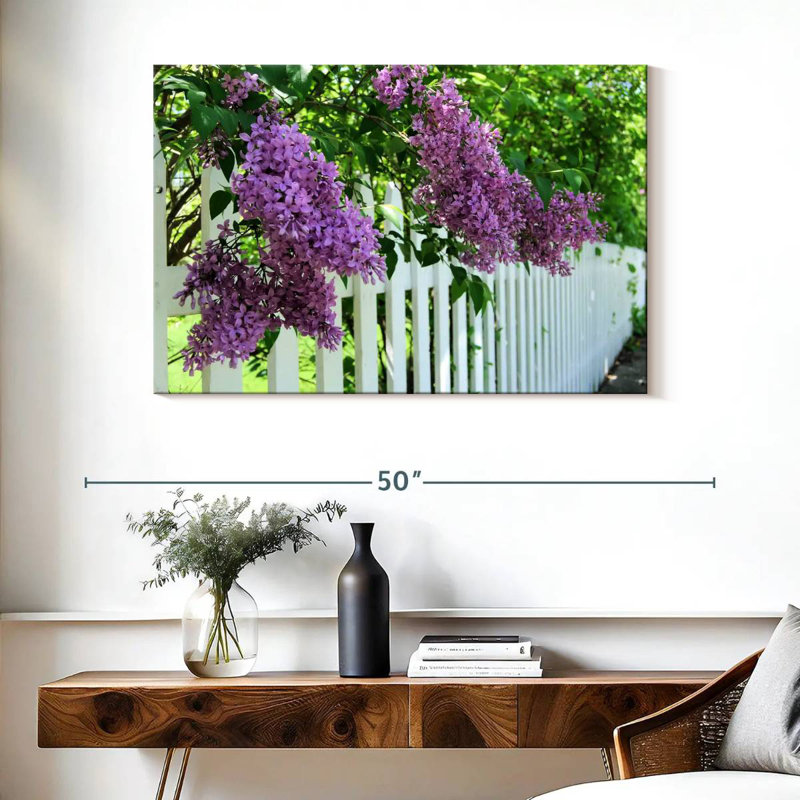 Clôture Harnek lilas, H 26 po x l 39 po