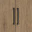 Curio de rangement en bois Orinda