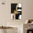 Golden Contrast I Canvas Gold Leaf Wall Art by Art Remedy-107456270-107456271