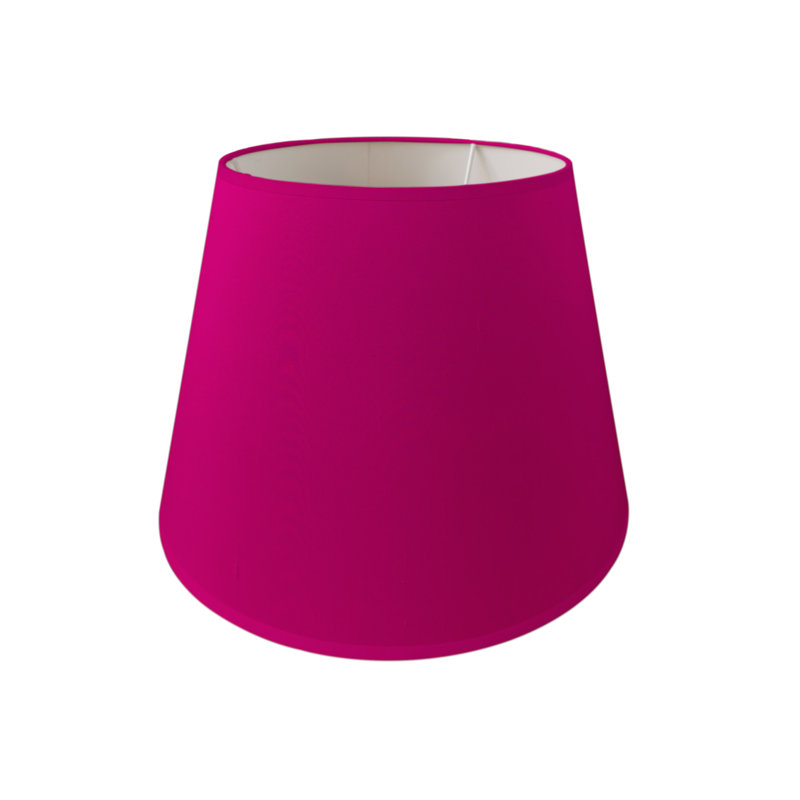 Silk Empire Lamp Shade ( Uno ), Hot Pink, 30cm H x 45cm W x 30cm D