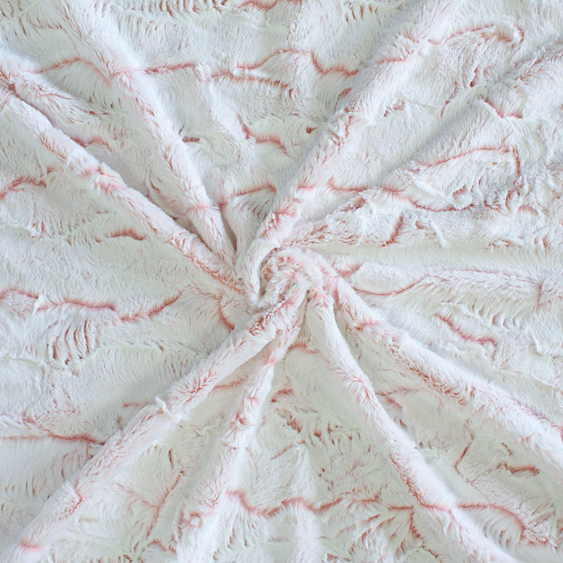 Couverture en polyester Whisper Dog, Fleur, 17 po x 14 po