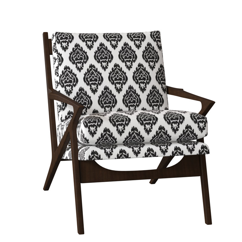 Slipcovered Armchair, Paige Jet, Café
