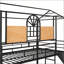 Lit superposé simple au-dessus de simple avec glissière et escalier de rangement pour les chambres ludiques et organisées-129886099
