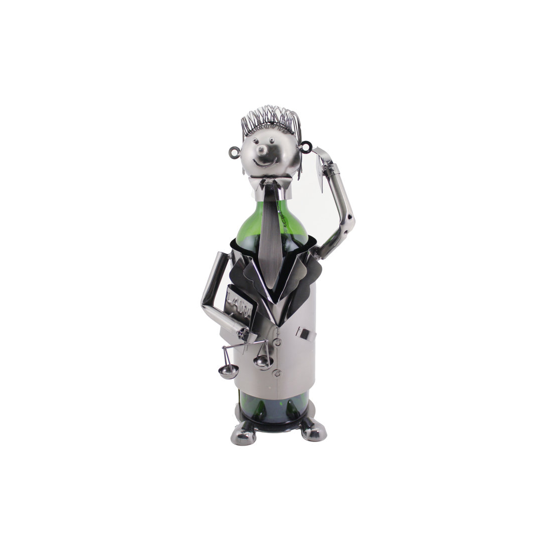 Tabletop Wine Bottle Rack in Silver Wine Bodies