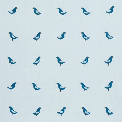 Schumacher X Caroline Z Hurley  Birds Hand Block Print Fabric