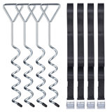 Ensemble d'ancrage en métal 1,57 po Yescom Universal Fit
