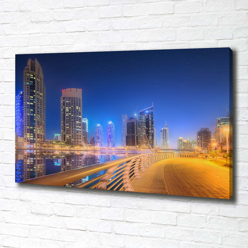 Dubai - Wrapped Canvas Print