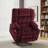 26.4" Seat Width Dual Motor Power Recliner Lift Chair with Massage and Heat, Infinite Position, Fabric-1168656001