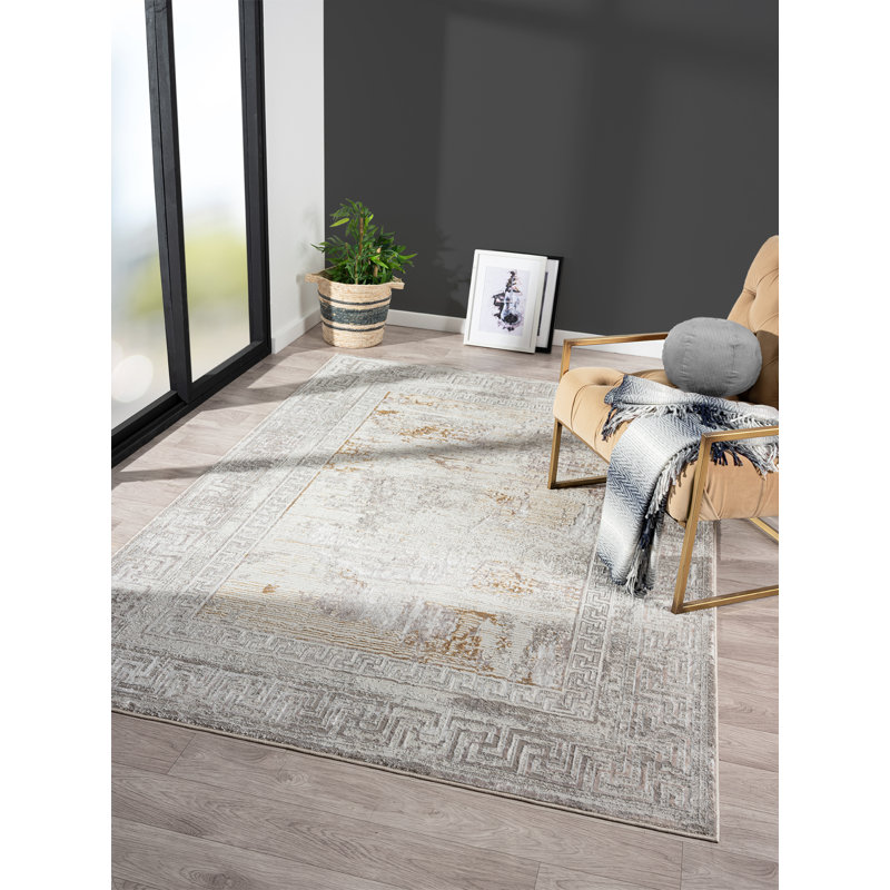 Tapis tissé à la machine Intese, Rectangle 5 pi 3 po x 7 pi 7 po