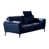 Cuir véritable bleu est en rupture de stock sélectionné