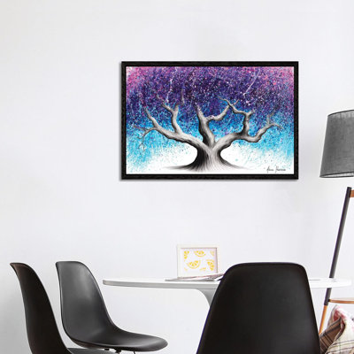 Midnight Dream Tree by Ashvin Harrison - Print on Canvas