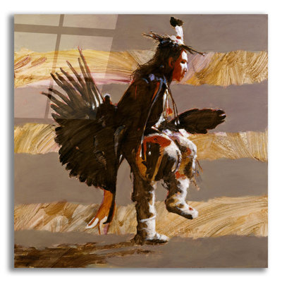 «Steppin Up II» par J.E. Knauf, art mural en verre acrylique